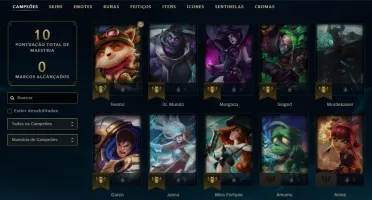 Conta FERRO 4 - Smurf LOL (league of legends) ELOMOON