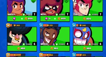Conta brawl Stars 7,500 troféus