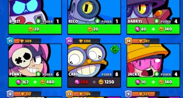 Conta brawl Stars 7,500 troféus
