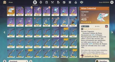 TIGHNARI + MONA C1 + ATLAS CELESTIAL + BANNER GARANTIDO