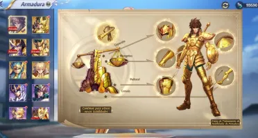 Conta lvl 54 A16 Poseidon todos so 12 ouro