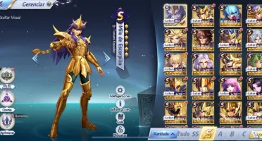 Conta lvl 54 A16 Poseidon todos so 12 ouro