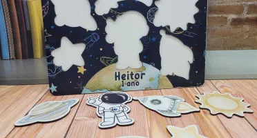 Jogo de Encaixe Astronauta Personalizado