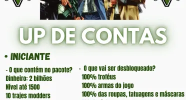 ✅Up de Contas GTA 5 Online PC - 2 Bilhões + Extra ✅