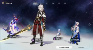 Honkai Star Rail - Tl32 Jing Yuan + Seele + Bronya + Bailu