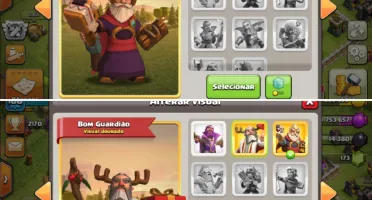 CONTA CV11 MURO FULL CLASH OF CLANS