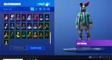 Venda de Conta Fortnite