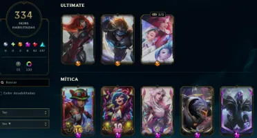 Conta Lv 639 Full Champs Esmeralda 1