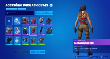 Conta Fortnite com 5 Skins e 100 Vbucks