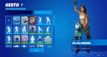 Conta Fortnite com 5 Skins e 100 Vbucks