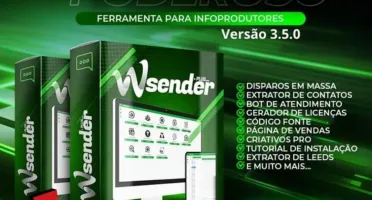 Zappro Wasender Nova Versão 3.5.0 + 4 Bônus Premium!