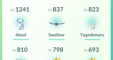 Conta INICIANTES de pokémon go
