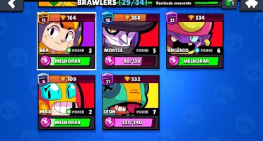 Conta Brawl Stars 12,3K