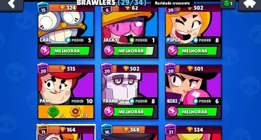 Conta Brawl Stars 12,3K