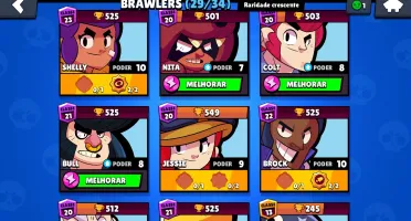 Conta Brawl Stars 12,3K