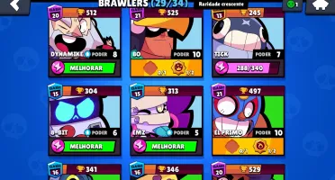 Conta Brawl Stars 12,3K