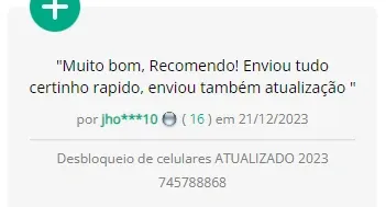 Desbloqueio de celulares ATUALIZADO 2023