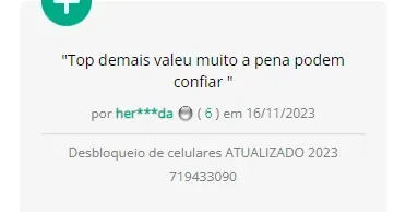 Desbloqueio de celulares ATUALIZADO 2023