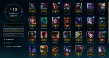 Conta League of Legends Platina 2