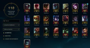 Conta League of Legends Platina 2