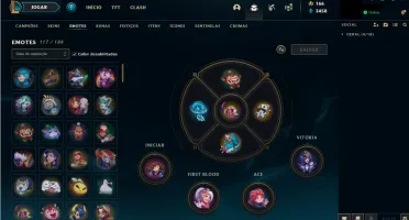 Conta League of Legends Plat 3 + Valorant D1 segue fotos