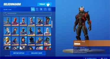 CONTA FORTNITE TEMPORADA 3 ATÉ A ATUAL MAIS SW LV 130