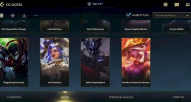 CONTA WILD RIFT ESMERALDA III POOL MAIN ADC + SKINS