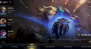 CONTA WILD RIFT ESMERALDA III POOL MAIN ADC + SKINS