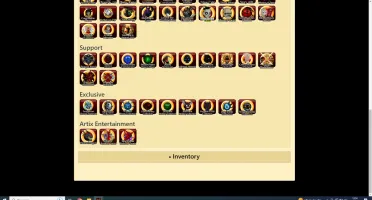 Conta aqw com muitos rares e hardfarms