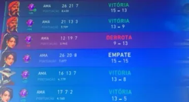 CONTA VALORANT IMORTAL