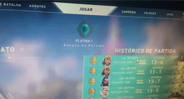 Vendo conta valorant, Platina I