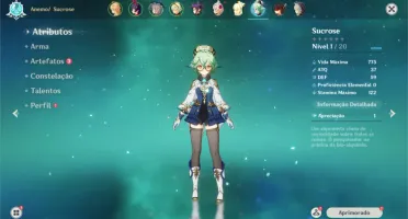 GENSHIN IMPACT - MONA + 7 PERSONAGENS - AR7
