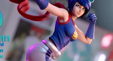 May Lee - The King of Fighters  3d stl
