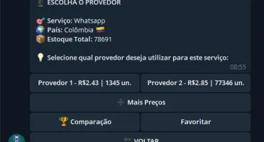 Bot Telegram Recebe SMS de Números Virtuais - Source Python