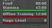 TIBIA - EK 130 - NO PVP - SWORD 93 - SEM RK - MENERA