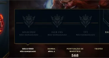 Conta LOL - Platina 1 na season passada