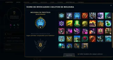 conta lol level 30 unranked