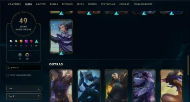 Esmeralda 4 com 90 Champs e 49 Skins