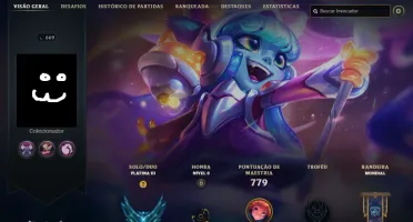 Conta Platina 2, Lvl 669, 210 skins, Todos Champs, 54k EA