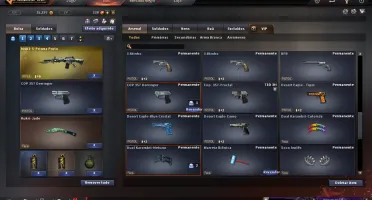 Conta Crossfire AL Major NV 2 Com M4A1-S Predador Mascara+MN