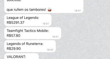 CONTA RIOT COM MAIS DE R$8.000 INVESTIDOS.