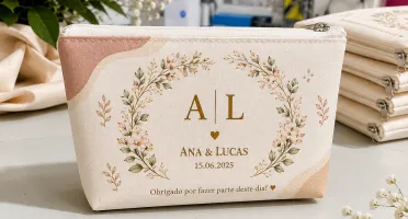 Necessaire Personalizada para Casamentos e Eventos