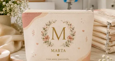 Necessaire Personalizada para Casamentos e Eventos