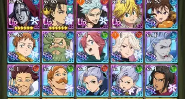 Conta do Seven Deadly Sins Global Mobile Lev 90
