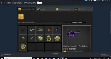 Conta Steam - CS GO Prime com muitas medalhas (raras)