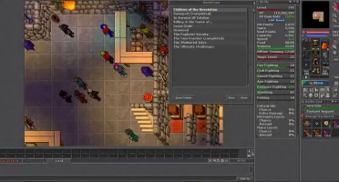 Tibia Druid 188 + Paladin 192 + Ek 176 Ferobra Sem Registro