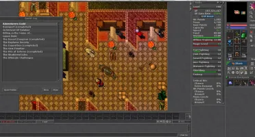 Tibia Druid 188 + Paladin 192 + Ek 176 Ferobra Sem Registro