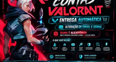 🔥 Contas Valorant Unranked Full Acesso 🔥 🎯