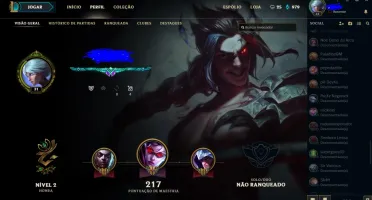 Conta Plat 5 S7 mmr bom, unranked s8