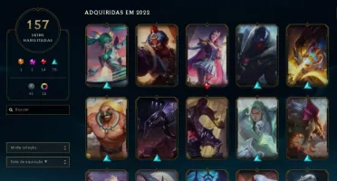 Venda de conta LOL (Diamante 4) e Valorant (Imortal 1)